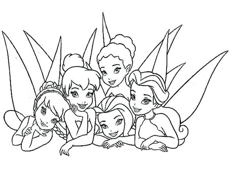 Tinkerbell Coloring Pages Games Online Free