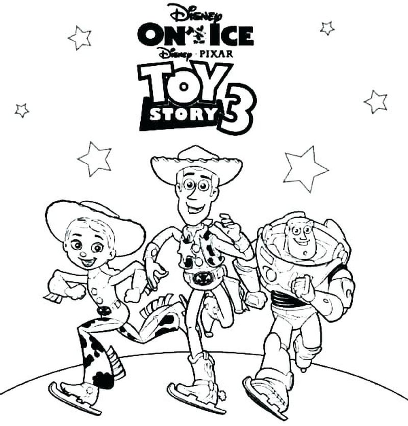 Toy Story Coloring Pages For Kids Printable