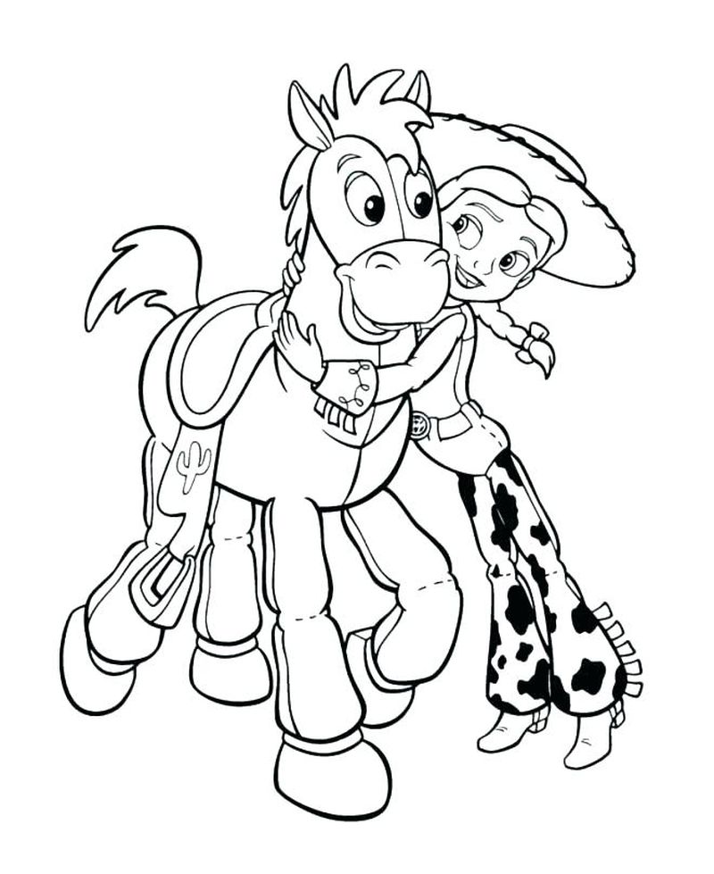 Toy Story Coloring Pages Pdf