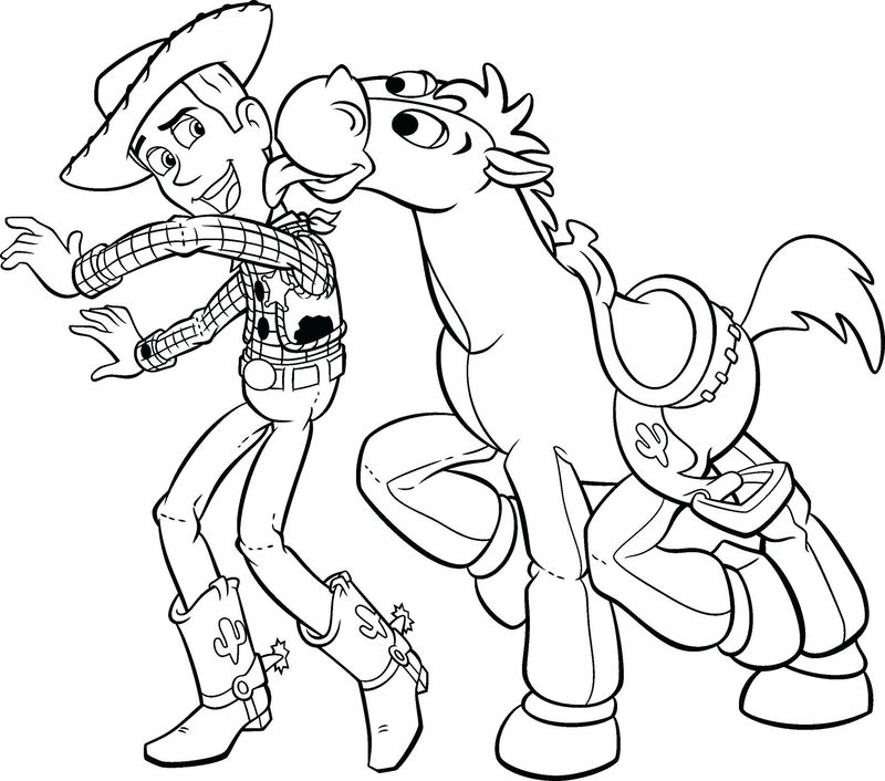 Toy Story Coloring Pages Print