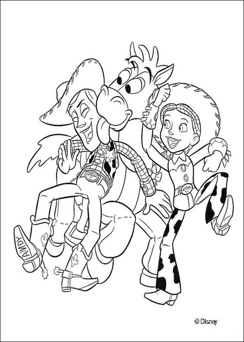 Toy Story Coloring Pages Printable