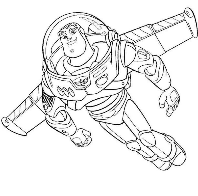 Printable Toy Story Coloring Pages PDF For Children - Coloringfolder.com