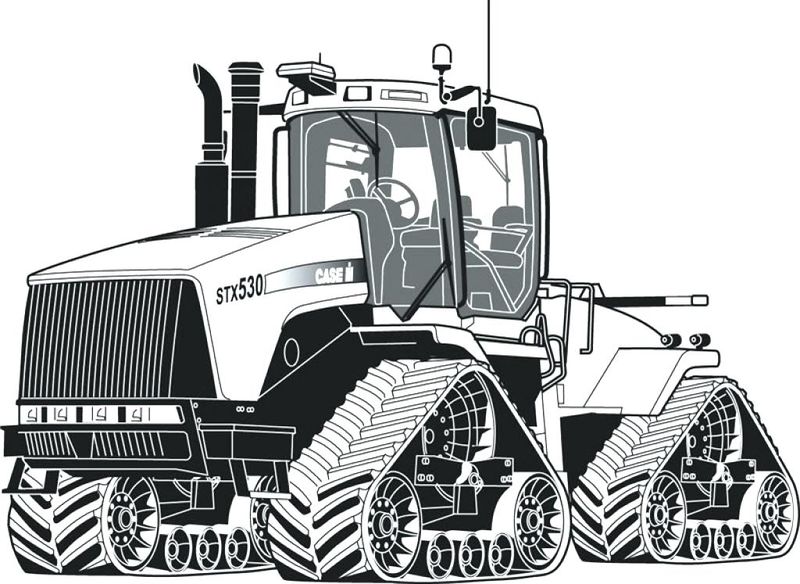 Tractor Coloring Pages John Deere
