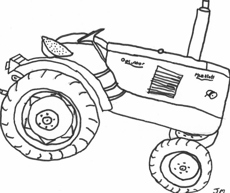 Tractor Coloring Pages To Print