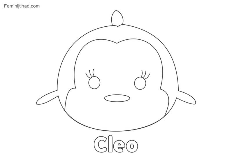 Tsum tsum coloring pictures Cleo Hi