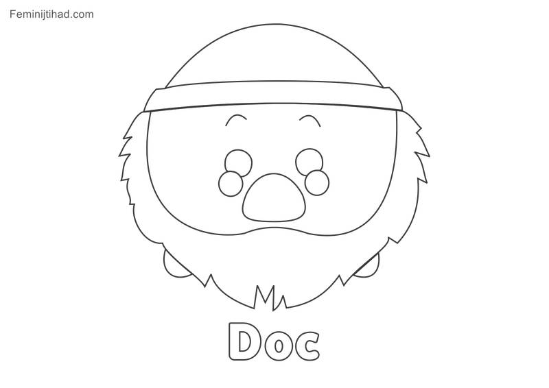 Tsum tsum coloring pictures Doc Hi