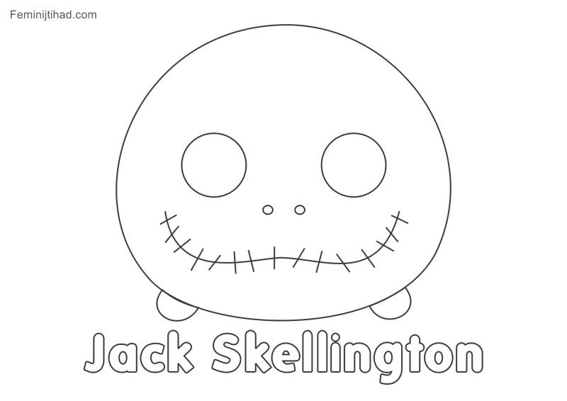 Tsum tsum coloring pictures Jack Hi