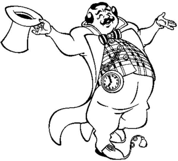 Uncle Henry From The Wizard Of Oz Coloring Page
