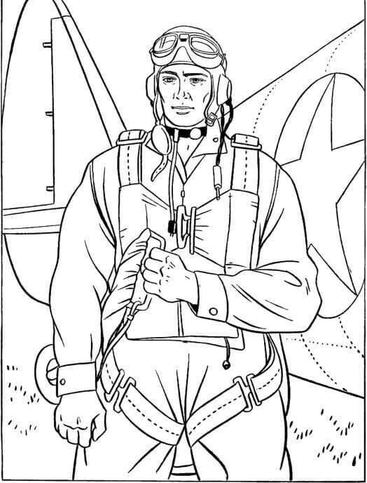 Veterans Day Coloring Pages For Preschoolers