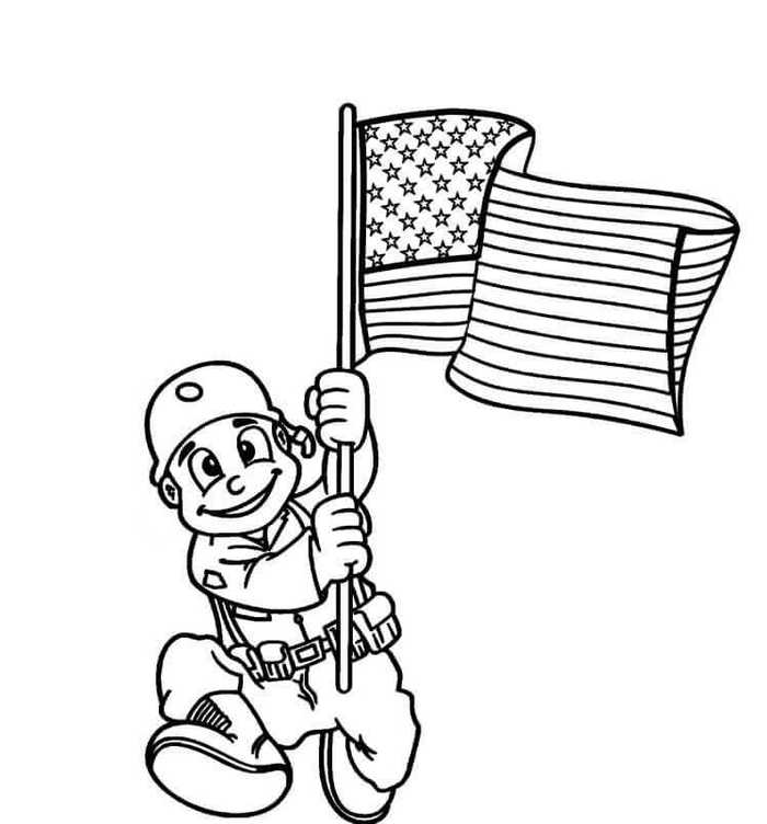 Veterans Day Coloring Pictures