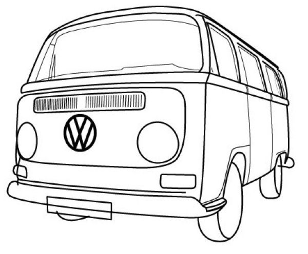 vw bug coloring pages