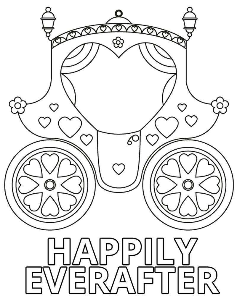 Wedding Coloring Pages Free