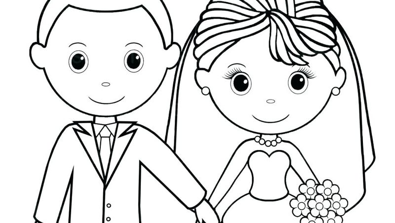 Wedding Coloring Pages Online