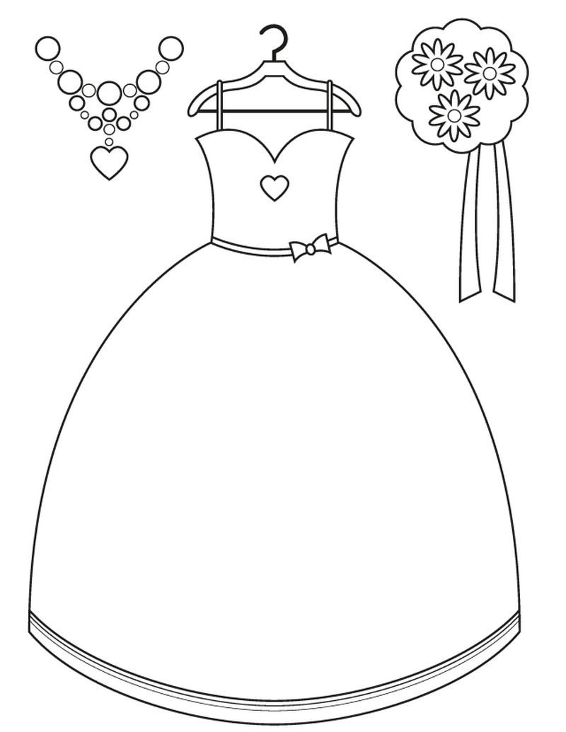 Wedding Coloring Pages Pdf