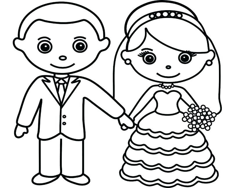 Wedding Rings Coloring Pages
