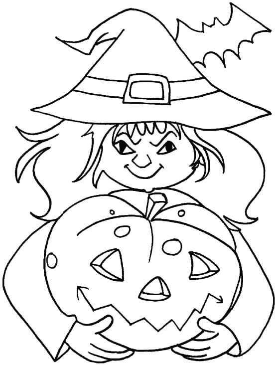 Jack O Lantern Coloring Pages PDF Idea 