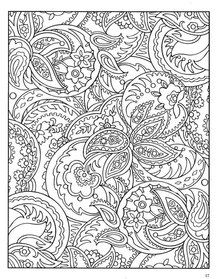 Printable Zentangle Coloring Pages PDF - Coloringfolder.com