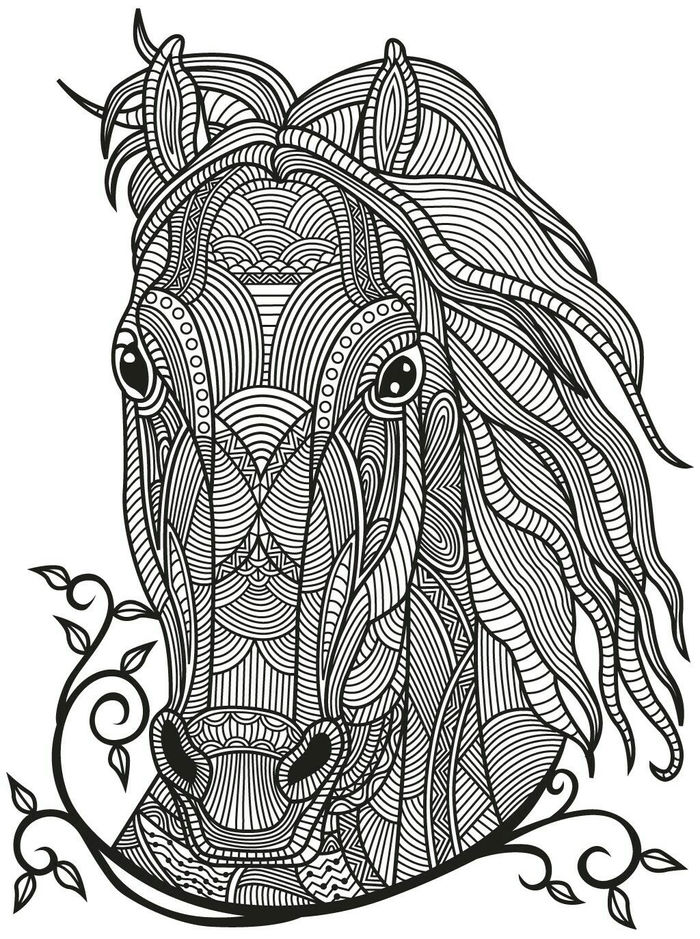 Printable Zentangle Coloring Pages PDF - Coloringfolder.com