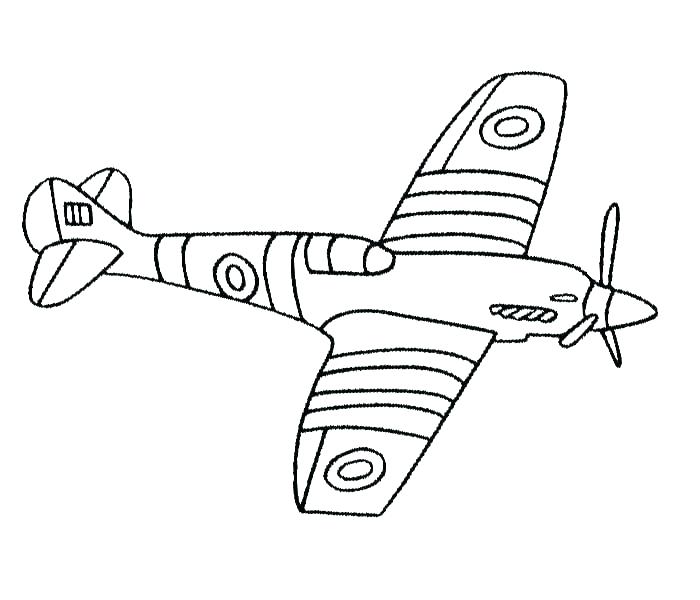 airplane 3 coloring pages