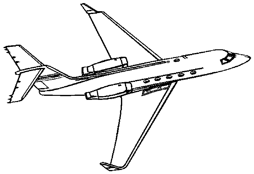 southwest airplane coloring pages