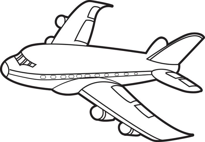 airplane coloring pages for kids printable