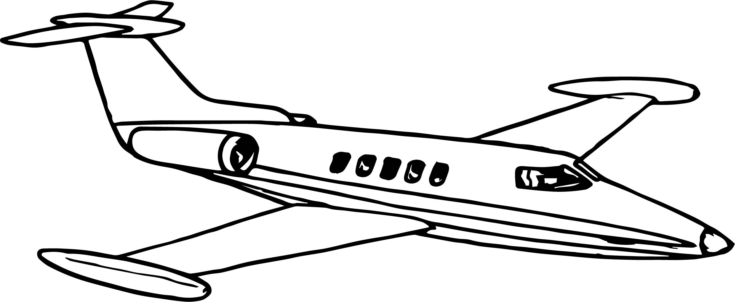 Printable Airplane Coloring Pages PDF - Coloringfolder.com