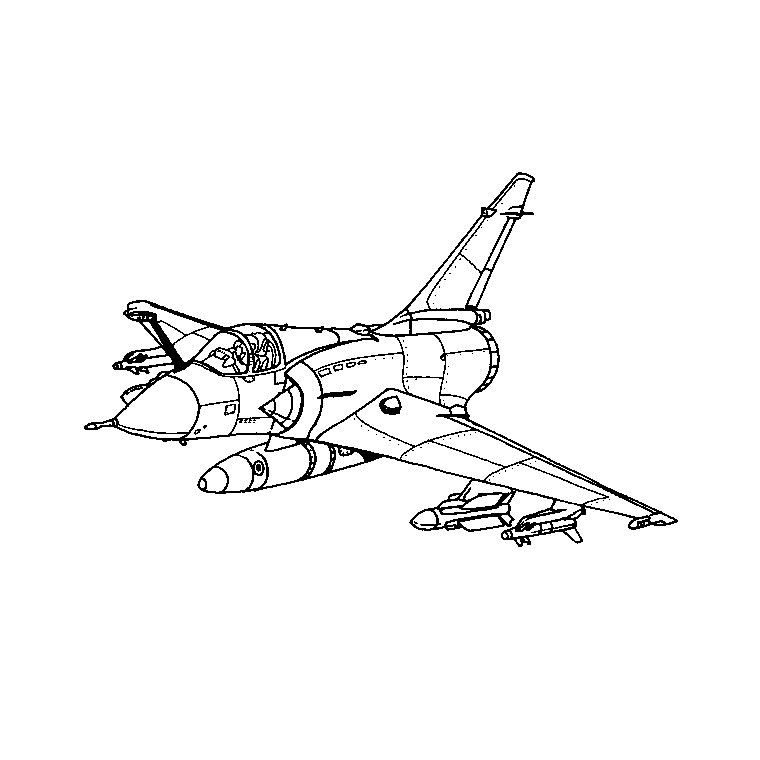 airplane coloring pages plane