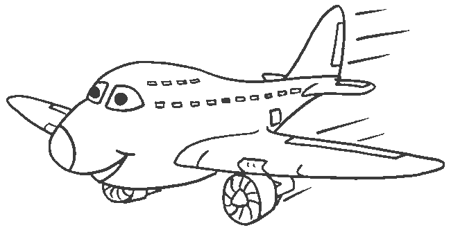 airplane coloring pages printable