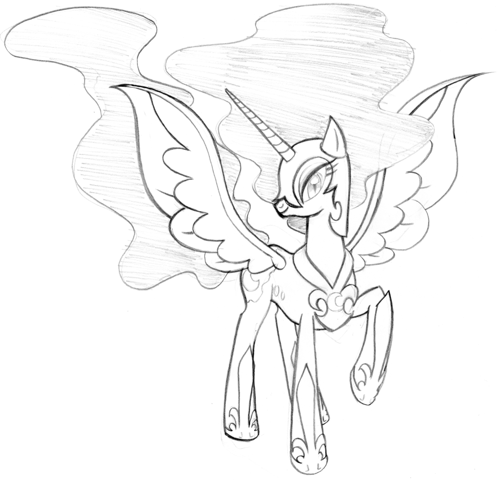 alicorn coloring pages free printable