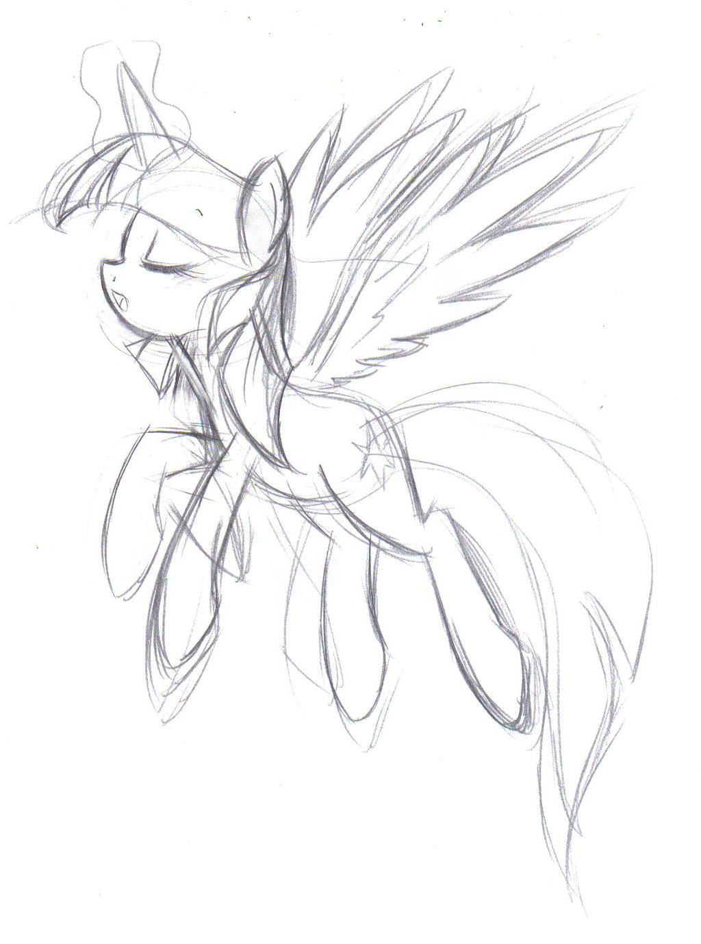 coloring pages of realistic alicorn