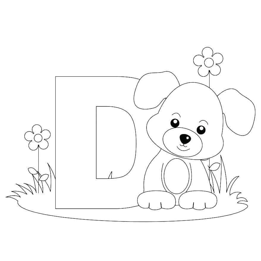 alphabet coloring pages for kids