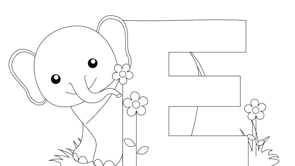 alphabet coloring pages for toddlers