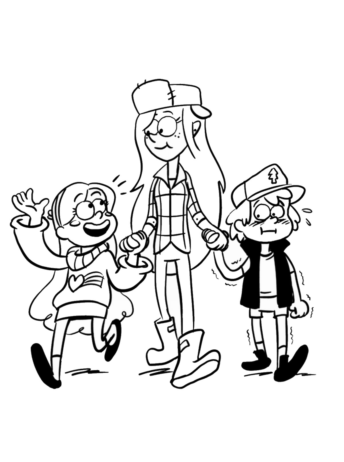 gravity falls printable coloring pages