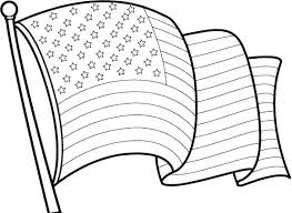 american flag pdf coloring page