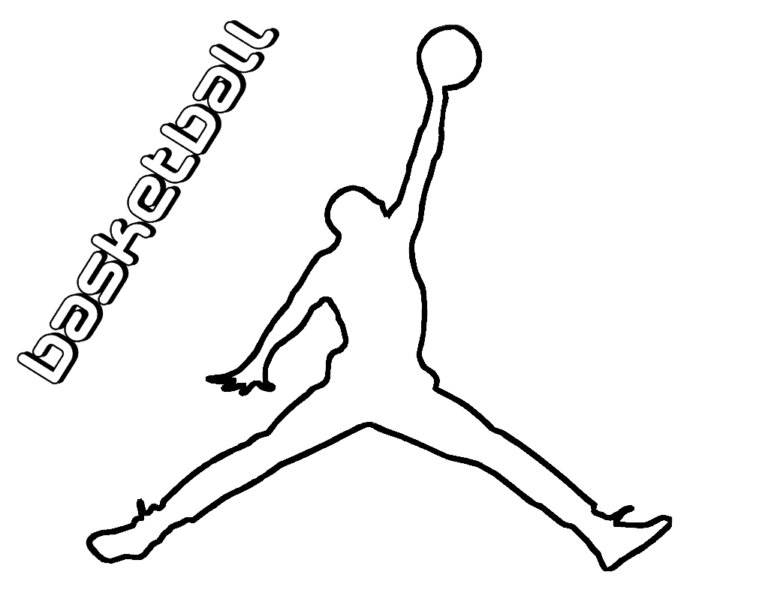 Jordan Coloring Pages Pdf Free Printable - Coloringfolder.com