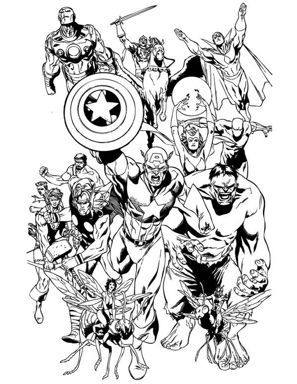 avengers coloring pages pdf 1