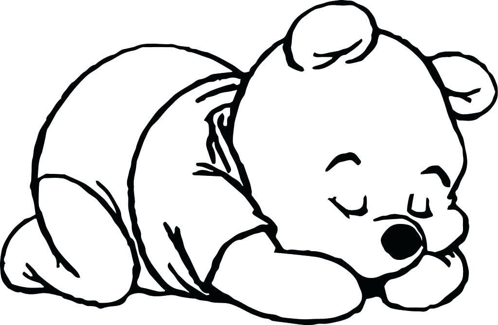 baby bear coloring pages