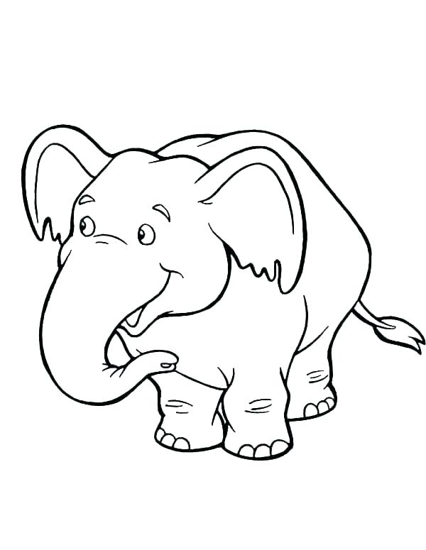 baby elephant coloring pages