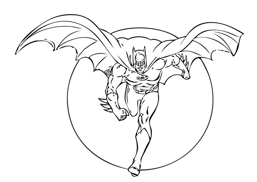 batman coloring pages printables
