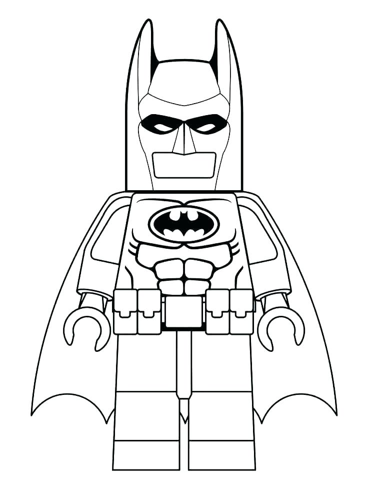 batman lego coloring pages 1