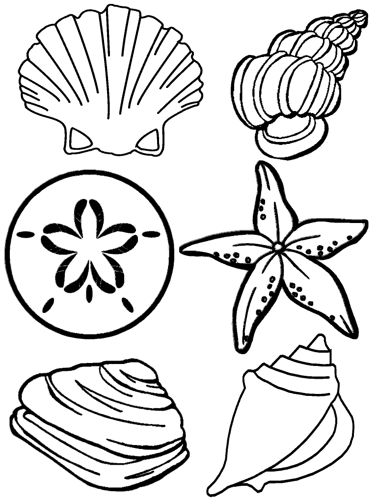 beach coloring pages free printable