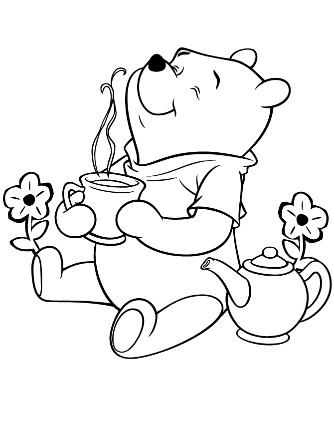 bear coloring pages for kids
