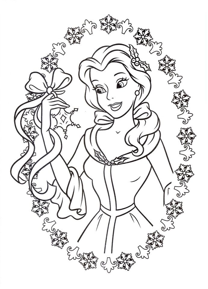 beauty and the beast coloring pages printable