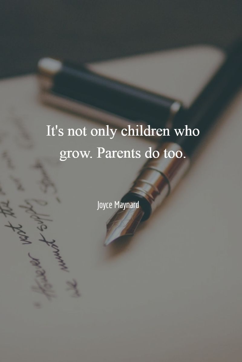 being mother of grown children quotes