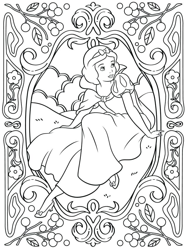 belle coloring pages online