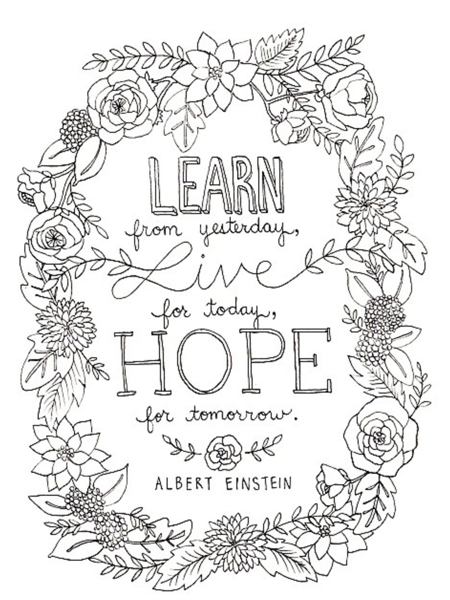 free inspirational coloring pages