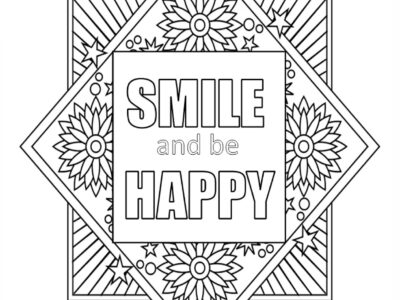 inspirational word coloring pages