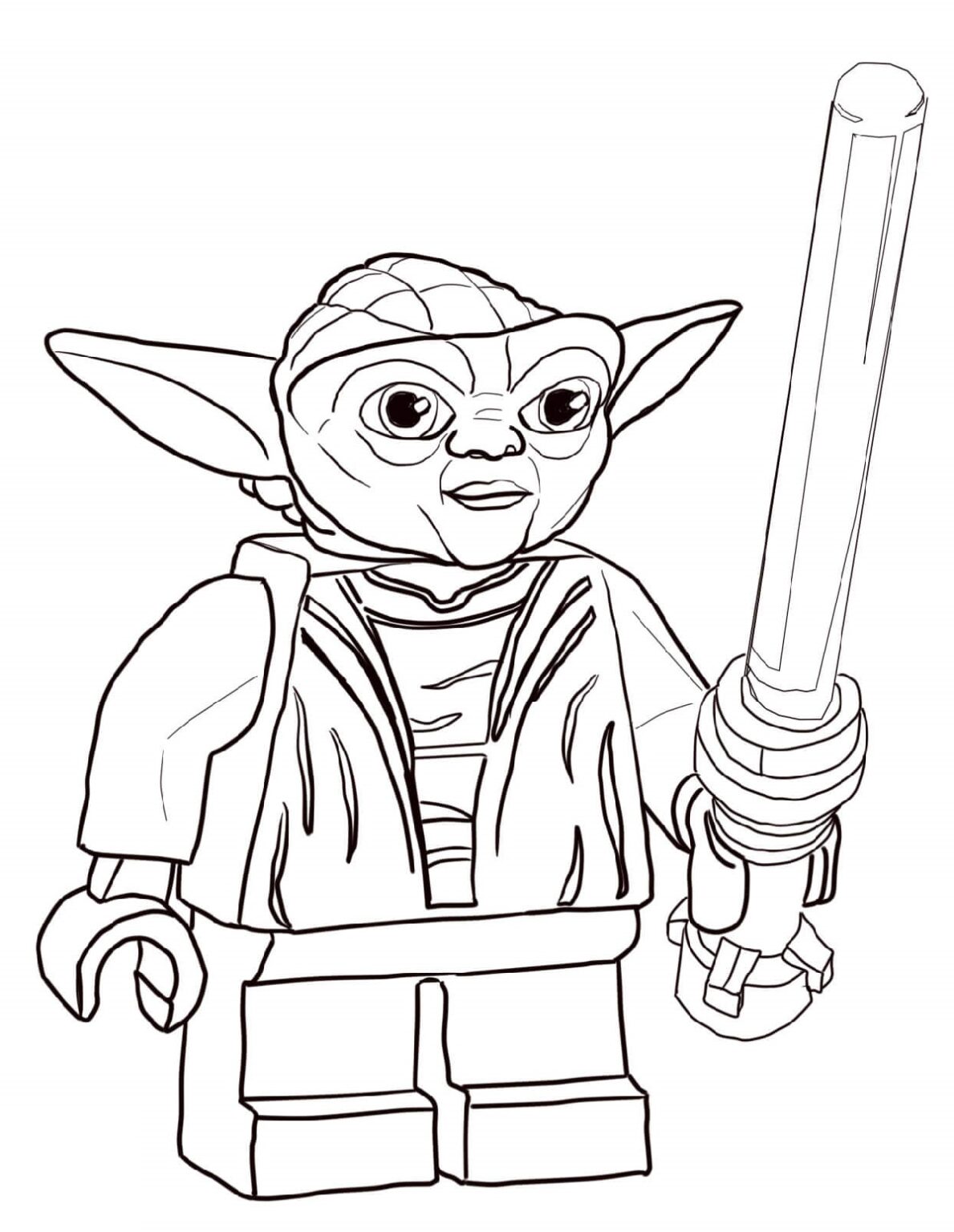 Best Yoda Coloring Pages PDF Free - Coloringfolder.com