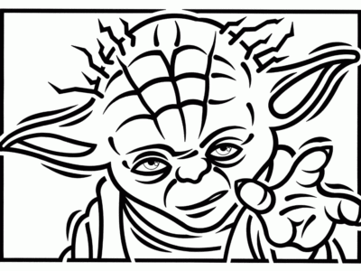 master yoda coloring pages