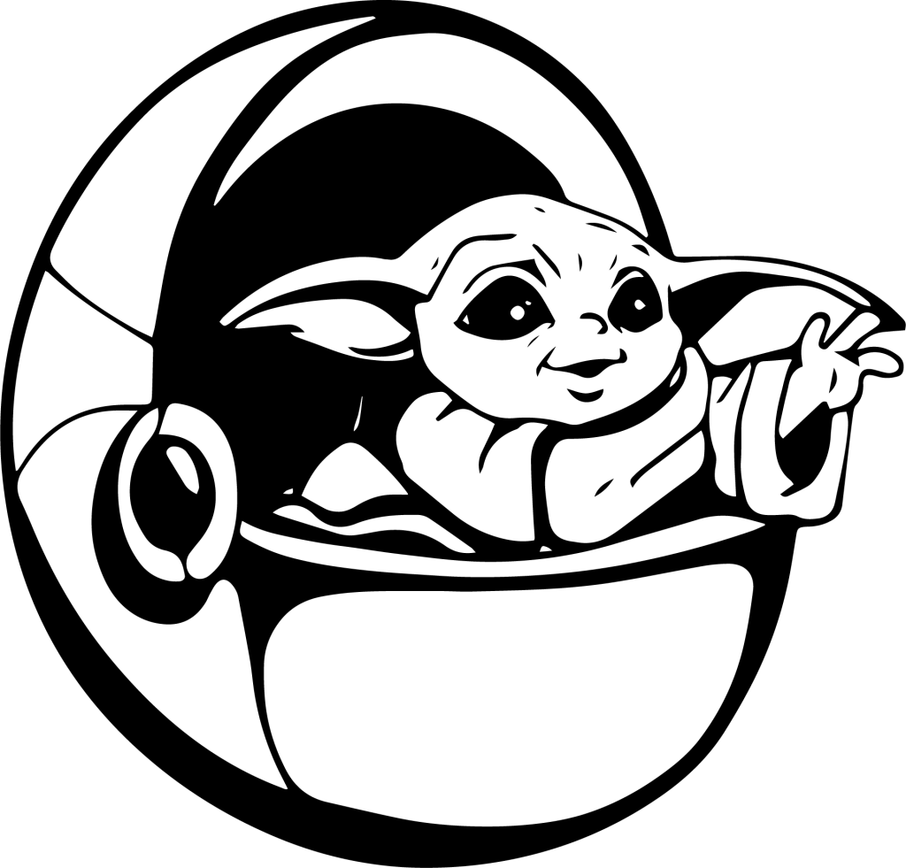 star wars yoda coloring pages free